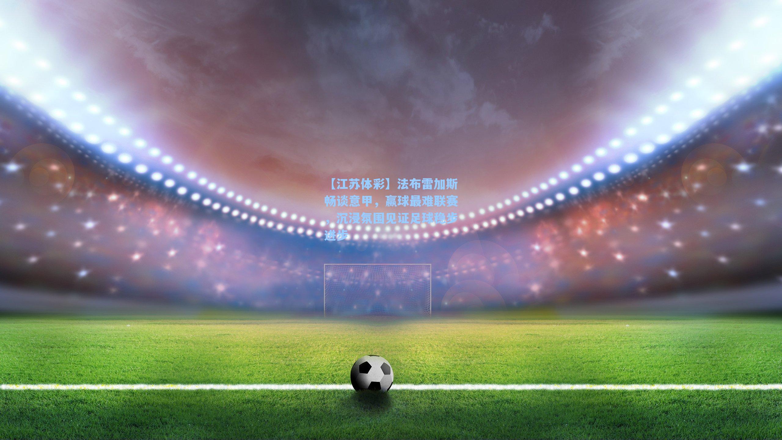 法布雷加斯畅谈意甲，赢球最难联赛，沉浸氛围见证足球稳步进步